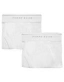 Set Trusa de Algodón 2 Piezas Blanco