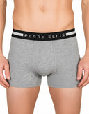 Set de 3 Boxer Trunk de Algodón con Spandex Jaspe, Negro y Blanco