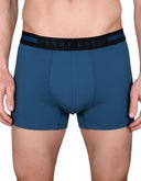 Set de 3 Boxer Trunk de Algodón con Spandex Naranja, Verde y Azul