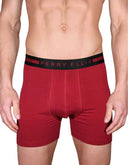 Set de 3 Boxer Brief de Algodón con Spandex Rojo, Gris y Azul