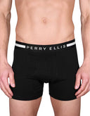 Set de 3 Boxer Brief de Algodón con Spandex Negro