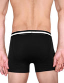 Set de 3 Boxer Brief de Algodón con Spandex Negro
