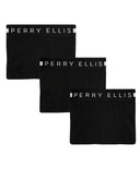 Set de 3 Boxer Brief de Algodón con Spandex Negro