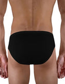 Trusa de Algodón 3 Piezas Bikini Negro