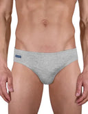 Trusa de Algodón 3 Piezas Bikini Gris Jaspe