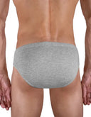 Trusa de Algodón 3 Piezas Bikini Gris Jaspe