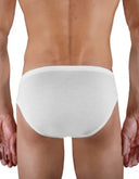 Trusa de Algodón 3 Piezas Bikini Blanco