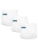 Trusa de Algodón 3 Piezas Bikini Blanco