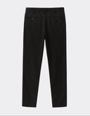 Pantalón Chino Slim Fit Negro con Stretch y Bolsillos Frontales