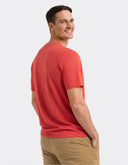 Playera de Manga Corta Bittersweet con Rib Vertical