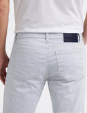Pantalón Slim Fit Aqua Gray de Punto con Stretch