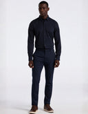 Pantalón Chino Slim Fit Azul Oscuro con Tecnología Stretch y Secado Rápido