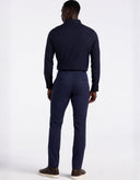 Pantalón Chino Slim Fit Azul Oscuro con Tecnología Stretch y Secado Rápido