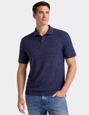 Polo Dark Sapphire de Manga Corta con Cuello Clásico