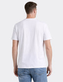 Playera Bright White con con Logo Texturizado