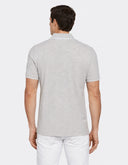 Polo Stretch Alloy Heather con Cuello Clásico