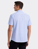 Camisa Manga Corta Country Air con Micro Estampado