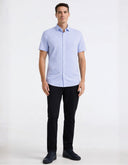 Camisa Manga Corta Country Air con Micro Estampado