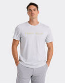 Playera Aqua Gray y Cuello Redondo