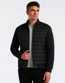 Chamarra Acolchada Negro Azabache con Manga Suave