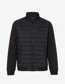 Chamarra Acolchada Negro Azabache con Manga Suave