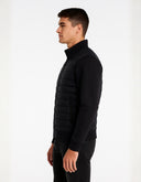 Chamarra Acolchada Negro Azabache con Manga Suave