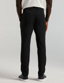 Pantalón Chino Negro Slim Tapered Hybrid Stretch