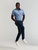 Pantalón Chino Dark Sapphire Slim Tapered Hybrid Stretch