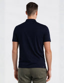 Polo Piqué Stretch Algodón Dark Saphire Manga Corta