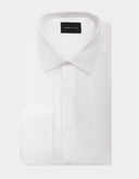 Camisa de Vestir Bright White Slim Fit con Puño Doble