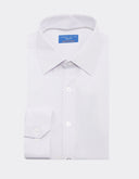 Camisa de Vestir Bright White Slim Fit con Puño Sencillo