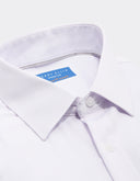 Camisa de Vestir Bright White Slim Fit con Puño Sencillo