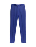 Pantalón Slim Fit Azul Cobalto de Vestir