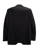 Saco Slim Fit Negro con Solapa de Muesca