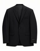 Saco Slim Fit Negro con Solapa de Muesca