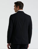 Saco Slim Fit Negro con Solapa de Muesca