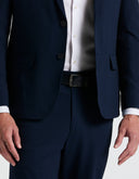 Saco Slim Fit Azul Marino con Solapa de Muesca