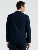 Saco Slim Fit Azul Marino con Solapa de Muesca