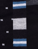 Kit 3 Pares Calcetín Piqué Fantasía Azul Marino
